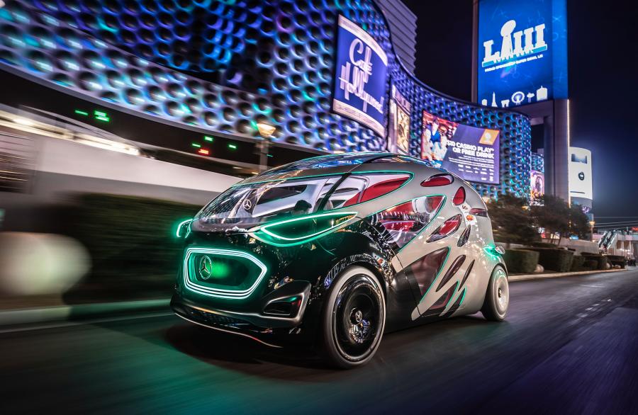  Mercedes-Benz Vision URBANETIC 2018 года  (фото 20 из 28)